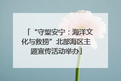 “守望安宁：海洋文化与救捞”北部海区主题宣传活动举办