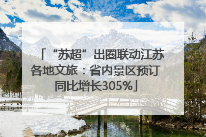 “苏超”出圈联动江苏各地文旅：省内景区预订同比增长305%