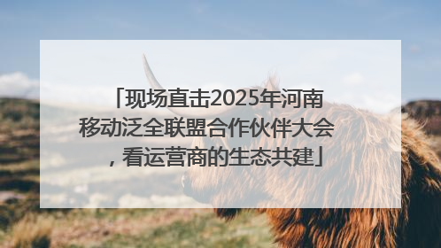现场直击2025年河南移动泛全联盟合作伙伴大会，看运营商的生态共建