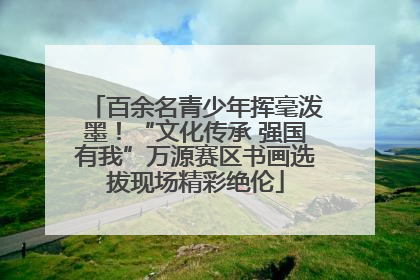 百余名青少年挥毫泼墨！“文化传承 强国有我”万源赛区书画选拔现场精彩绝伦