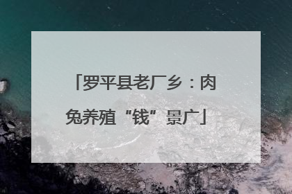 罗平县老厂乡：肉兔养殖“钱”景广