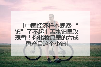 中国经济样本观察·“镇”了不起丨苦水镇里玫瑰香！你化妆品里的六成香产自这个小镇
