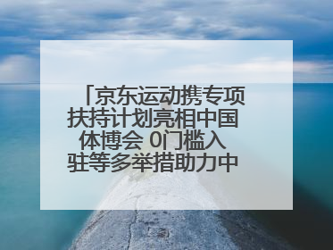 京东运动携专项扶持计划亮相中国体博会 0门槛入驻等多举措助力中小品牌成长