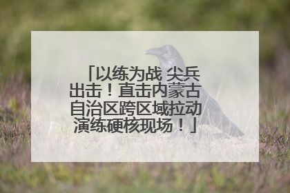 以练为战 尖兵出击！直击内蒙古自治区跨区域拉动演练硬核现场！