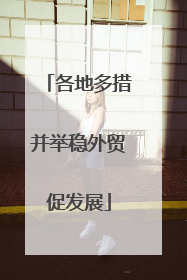各地多措并举稳外贸促发展