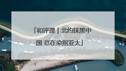 和评理｜北约抹黑中国 意在染指亚太
