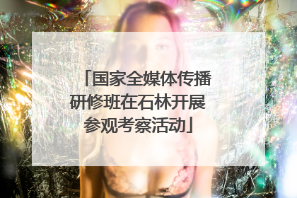 国家全媒体传播研修班在石林开展参观考察活动