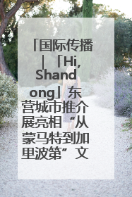 国际传播｜「Hi,Shandong」东营城市推介展亮相“从蒙马特到加里波第”文化节