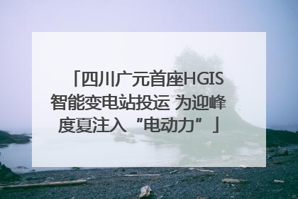 四川广元首座HGIS智能变电站投运 为迎峰度夏注入“电动力”