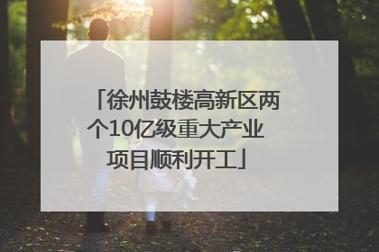 徐州鼓楼高新区两个10亿级重大产业项目顺利开工