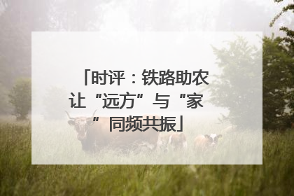 时评：铁路助农让“远方”与“家”同频共振
