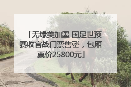 无缘美加墨 国足世预赛收官战门票售罄，包厢票价25800元