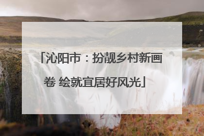 沁阳市：扮靓乡村新画卷 绘就宜居好风光