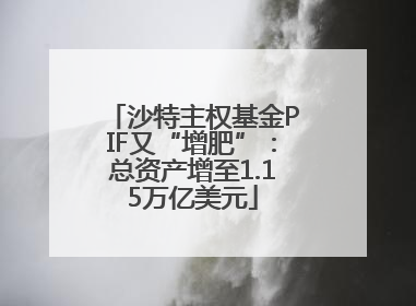 沙特主权基金PIF又“增肥”：总资产增至1.15万亿美元