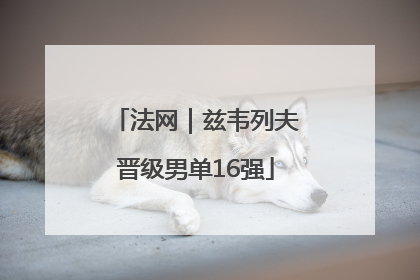 法网｜兹韦列夫晋级男单16强