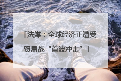 法媒：全球经济正遭受贸易战“首波冲击”