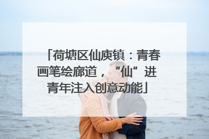 荷塘区仙庾镇：青春画笔绘廊道，“仙”进青年注入创意动能