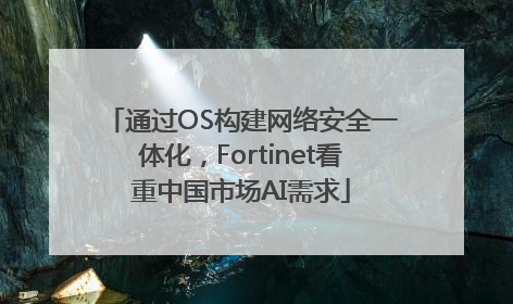 通过OS构建网络安全一体化，Fortinet看重中国市场AI需求