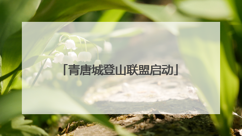 青唐城登山联盟启动