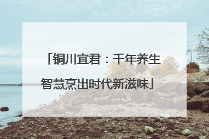 铜川宜君：千年养生智慧烹出时代新滋味