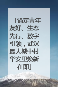 锚定青年友好、生态先行、数字引领，武汉最大城中村华安里焕新在即