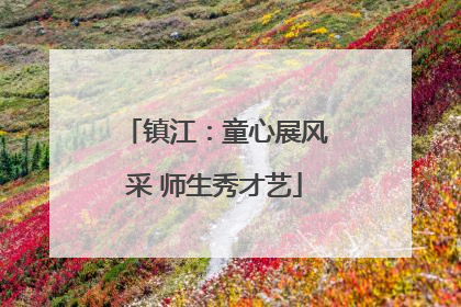 镇江：童心展风采 师生秀才艺