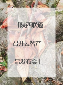 陕西联通召开云智产品发布会