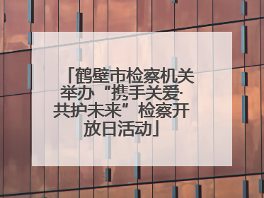 鹤壁市检察机关举办“携手关爱·共护未来”检察开放日活动