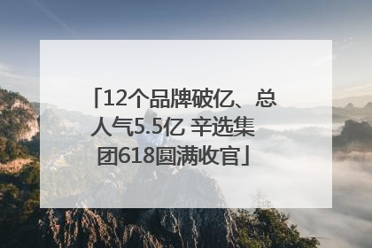 12个品牌破亿、总人气5.5亿 辛选集团618圆满收官
