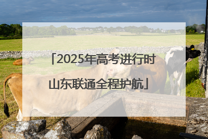 2025年高考进行时 山东联通全程护航