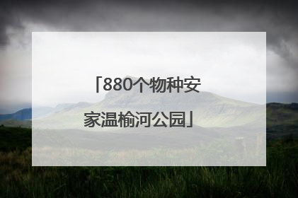 880个物种安家温榆河公园